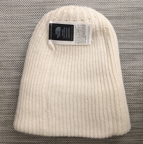 North Face Kaws beanie Ivory x Orange XX - Picture 3 of 3